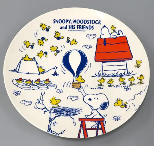 USED) Dish - PEANUTS / Woodstock & Snoopy (5.スヌーピー＆ウッド
