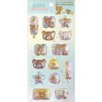 Stickers - RILAKKUMA / Korilakkuma & Kiiroitori & Chairoikoguma & Rilakkuma