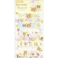 Adhesive bandage - RILAKKUMA / Korilakkuma & Kiiroitori & Chairoikoguma & Rilakkuma