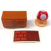 Trading Figure - Super Mario / Super Mushroom (Super Kinoko)