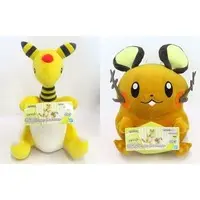 Plush - Pokémon / Ampharos & Dedenne