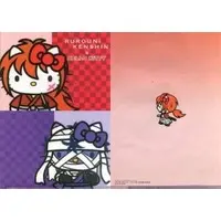 Stationery - Plastic Folder (Clear File) - Rurouni Kenshin / Hello Kitty