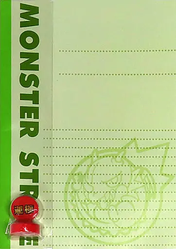Stationery - Notebook - Stamp - Monster Strike
