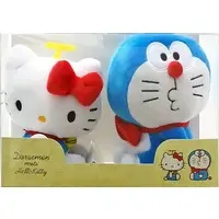 Plush - Doraemon / Hello Kitty