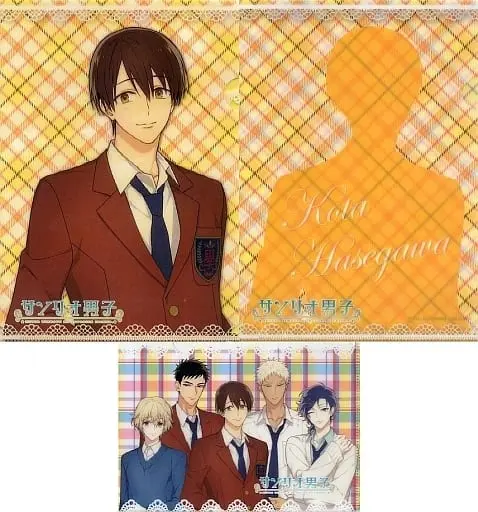 Stationery - Plastic Folder (Clear File) - Sanrio Danshi (Sanrio Boys)