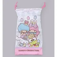 Pouch - Bag - Sanrio characters / Kero Kero Keroppi & Cinnamoroll & Little Twin Stars
