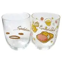 Tumbler, Glass - Sanrio / Gudetama