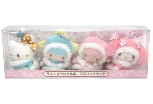 Key Chain - Sanrio characters / Kiki (Little Twin Stars) & Little Twin Stars & My Melody & Hello Kitty