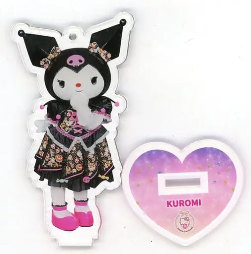 Key Chain - Acrylic stand - Sanrio / Kuromi