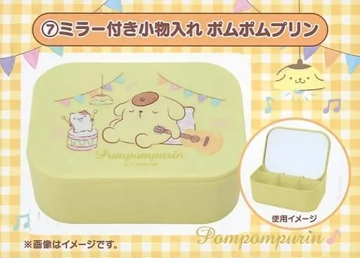 Accessory case - Mirror - Sanrio characters / Pom Pom Purin