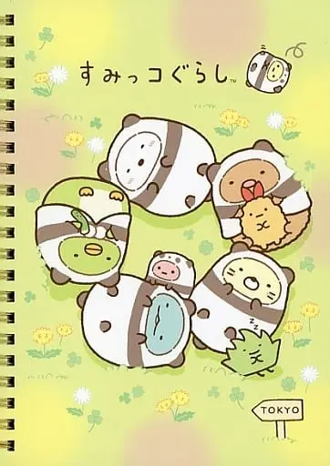 Stationery - Notebook - Sumikko Gurashi / Penguin? & Tonkatsu (Capucine) & Neko (Gattinosh) & Tokage