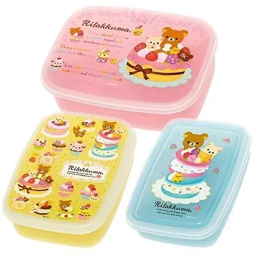 Lunch Box - RILAKKUMA / Korilakkuma & Kiiroitori & Rilakkuma