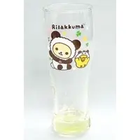Tumbler, Glass - RILAKKUMA / Korilakkuma & Kiiroitori