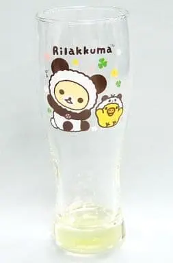 Tumbler, Glass - RILAKKUMA / Korilakkuma & Kiiroitori
