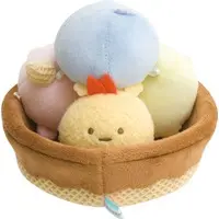 Plush - Accessory case - Sumikko Gurashi / Penguin? & Tapioca & Ebifurai no Shippo (Nulpi Chan)