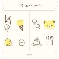 Petit Envelope - RILAKKUMA / Kiiroitori & Rilakkuma