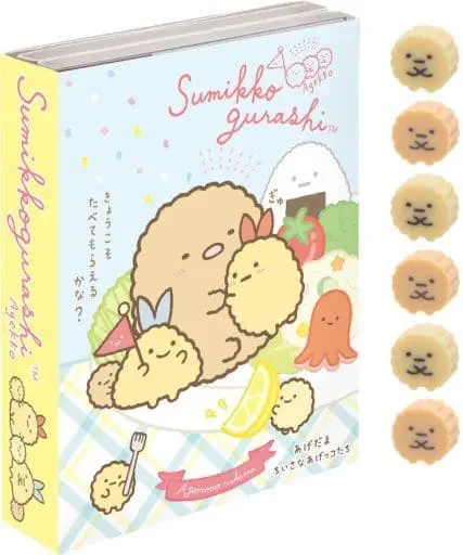 Stationery - Memo Pad - Sumikko Gurashi / Tonkatsu (Capucine) & Ebifurai no Shippo (Nulpi Chan) & Aji Furai no Shippo