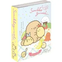 Stationery - Memo Pad - Sumikko Gurashi / Tonkatsu (Capucine) & Ebifurai no Shippo (Nulpi Chan) & Aji Furai no Shippo