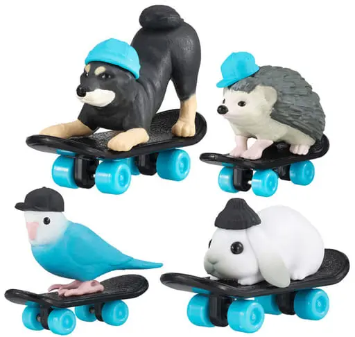 Trading Figure - Animal Skateboard