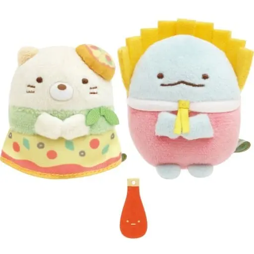 Plush - Sumikko Gurashi / Tonkatsu (Capucine) & Neko (Gattinosh) & Tokage