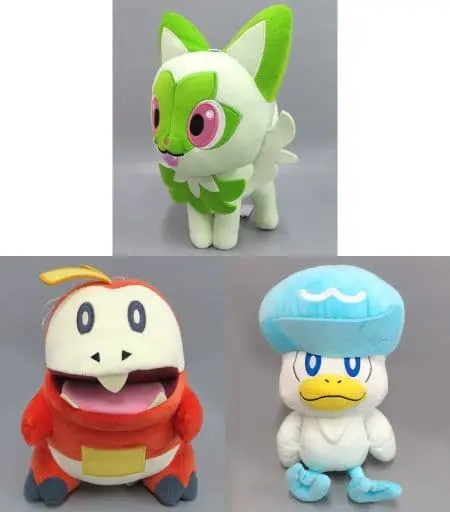 Plush - Pokémon / Sprigatito & Quaxly & Fuecoco