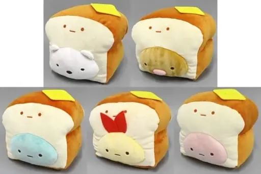 Plush - Sumikko Gurashi / Shirokuma & Tapioca & Tonkatsu (Capucine) & Ebifurai no Shippo (Nulpi Chan)