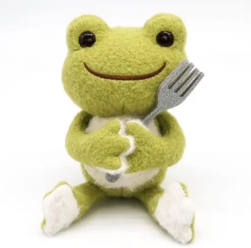 Plush - pickles the frog