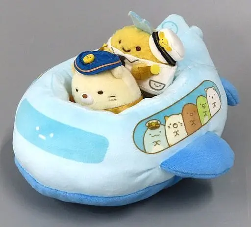 Plush - Sumikko Gurashi / Aji Furai no Shippo & Neko (Gattinosh)