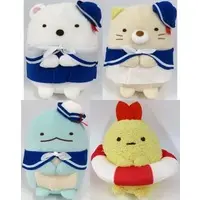 Plush - Sumikko Gurashi / Shirokuma & Ebifurai no Shippo (Nulpi Chan) & Neko (Gattinosh) & Tokage