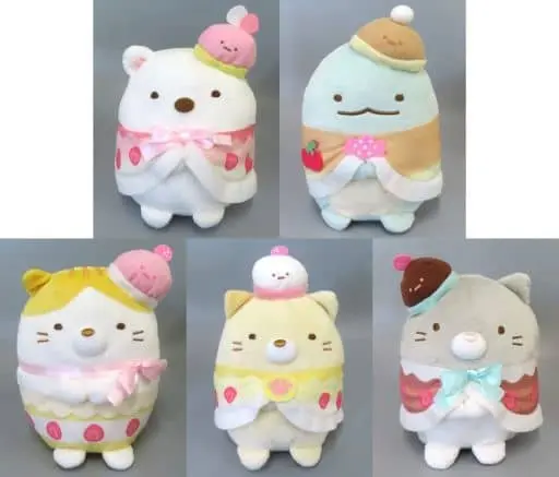 Plush - Sumikko Gurashi / Shirokuma & Neko (Gattinosh) & Tokage