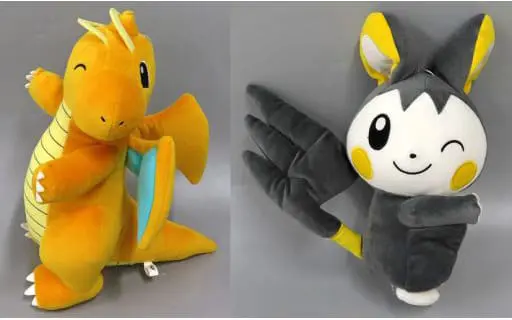 Plush - Pokémon / Emolga & Dragonite