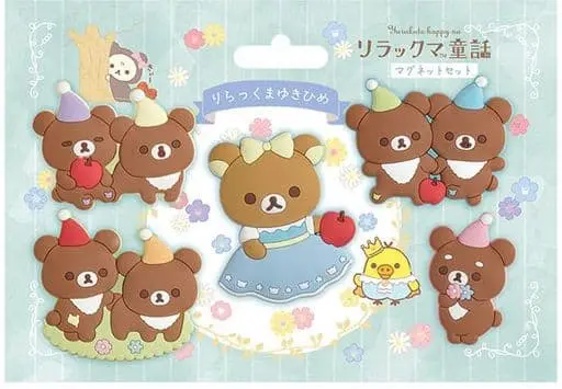 Magnet - RILAKKUMA / Korilakkuma & Kiiroitori & Chairoikoguma & Rilakkuma