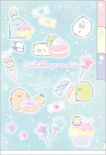 Stationery - Plastic Folder (Clear File) - Sumikko Gurashi