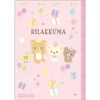 Stationery - Notebook - RILAKKUMA / Korilakkuma & Kiiroitori & Chairoikoguma & Rilakkuma