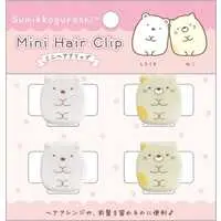 Hair Clip - Accessory - Sumikko Gurashi / Neko (Gattinosh) & Shirokuma