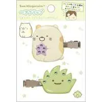 Hair Clip - Accessory - Sumikko Gurashi / Zasso (Pastito) & Neko (Gattinosh)