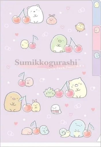 Stationery - Plastic Folder (Clear File) - Sumikko Gurashi