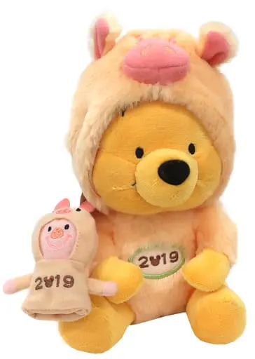 Plush - Winnie the Pooh / Piglet & Winnie-the-Pooh