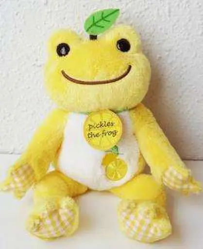 Plush - pickles the frog