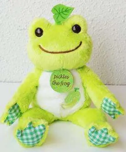 Plush - pickles the frog