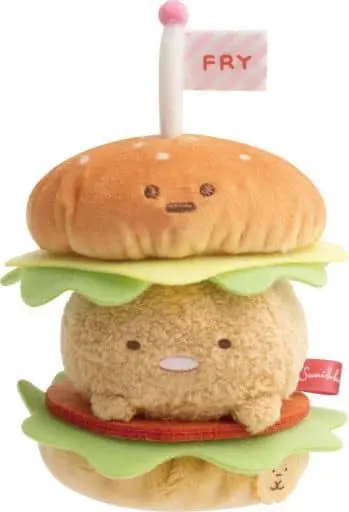 Plush - Sumikko Gurashi / Tonkatsu (Capucine) & Aji Furai no Shippo