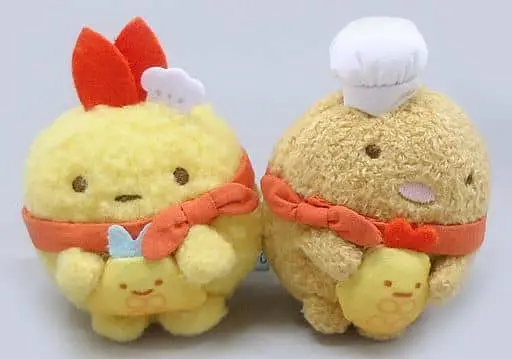 Plush - Sumikko Gurashi / Tonkatsu (Capucine) & Ebifurai no Shippo (Nulpi Chan) & Aji Furai no Shippo