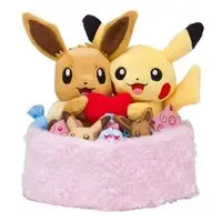 Plush - Pokémon / Eevee & Pikachu