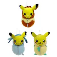 Plush - Pokémon / Pikachu & Glaceon & Leafeon