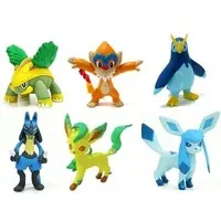 Trading Figure - Pokémon / Leafeon & Lucario