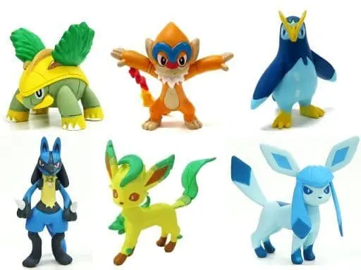 Trading Figure - Pokémon / Leafeon & Lucario