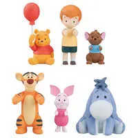 Trading Figure - Narabundesu / Christopher Robin & Piglet & Eeyore