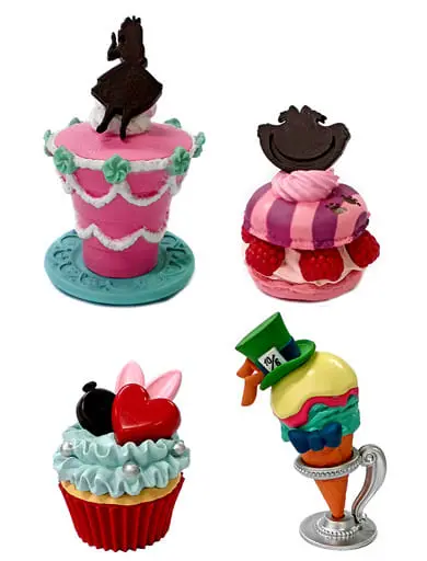 Trading Figure - Alice In Wonderland / Cheshire Cat & White Rabbit