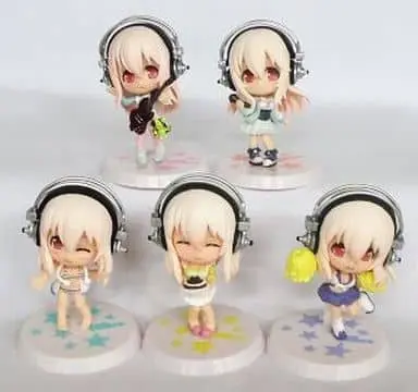 USED) Trading Figure - Super Sonico series (全5種セット 「一番くじ