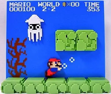 Trading Figure - Super Mario / Mario & Blooper